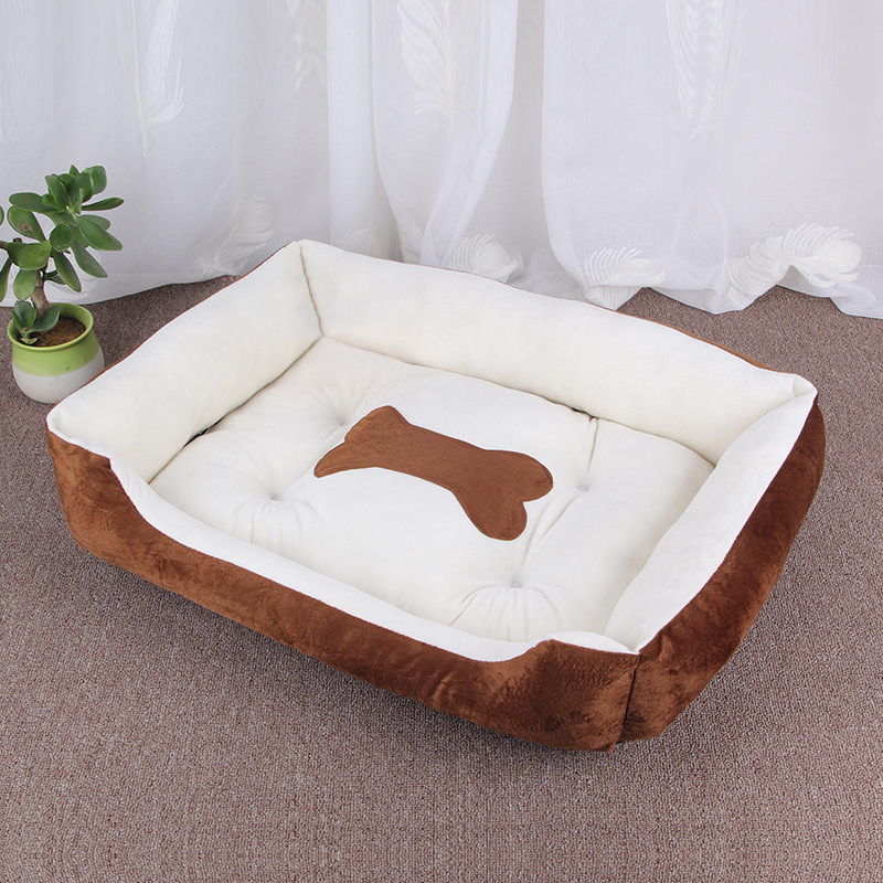 Factory Supplier Pet Kennel Cat Nest Dog Mat Golden Retriever Teddy Warm Four Seasons Pet Bed Pet Supplies Wholesale