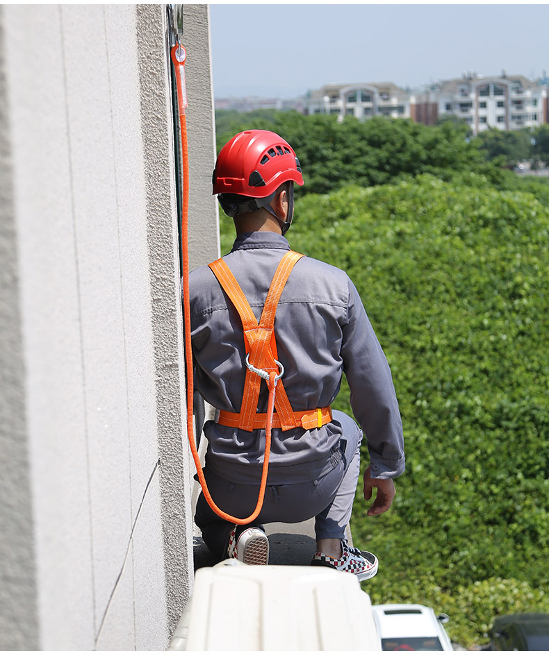 户外施工空调安装保险带耐磨消防安全绳防坠高空作业安全带
