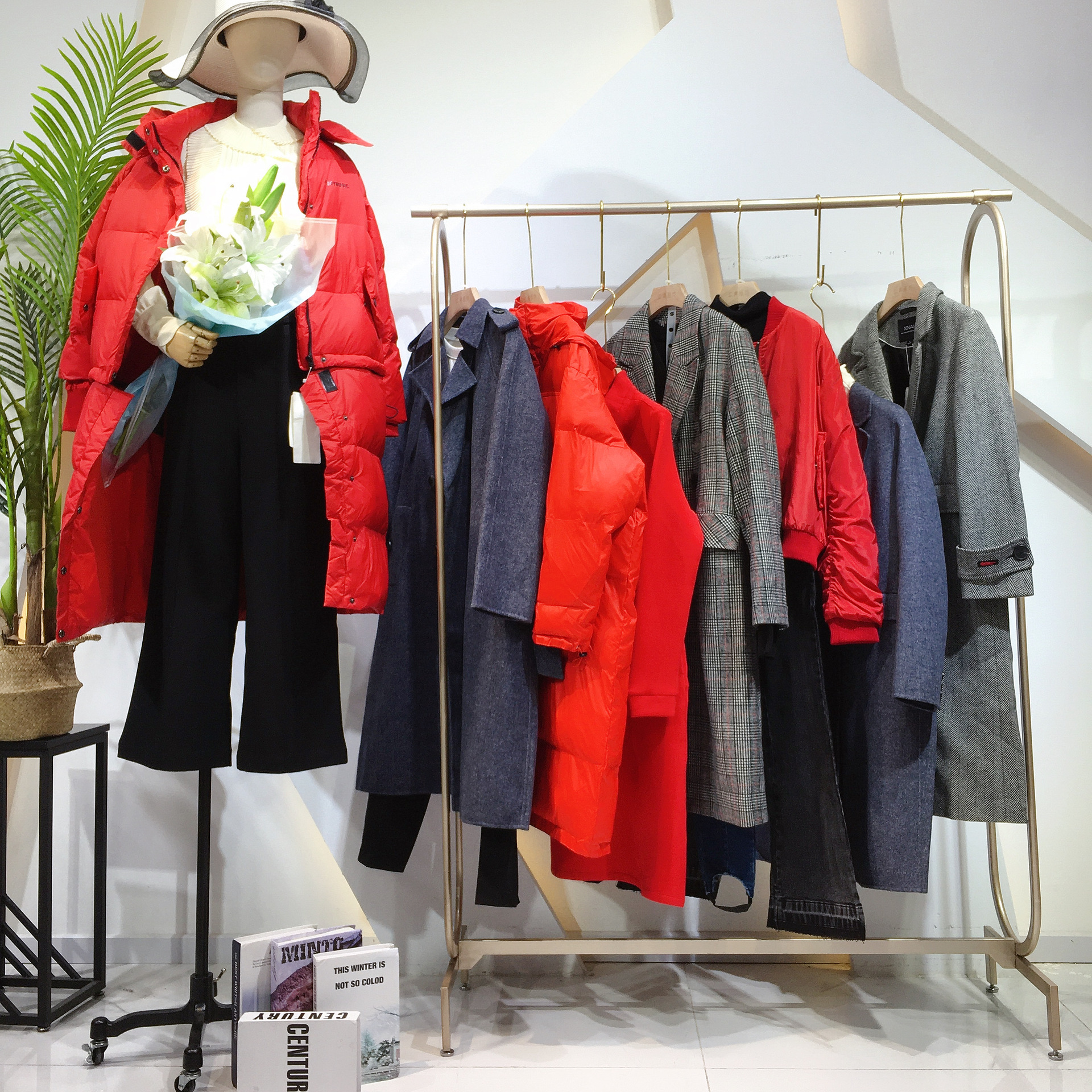 爱依服品牌折扣女装2020秋冬季新款韵艾大衣库存尾货批发一手货源