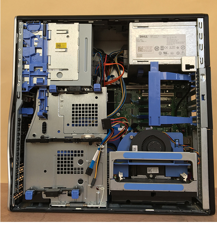 戴尔dell t5500图形工作站 双cpu双路 12核心24线程4k视频3d动画
