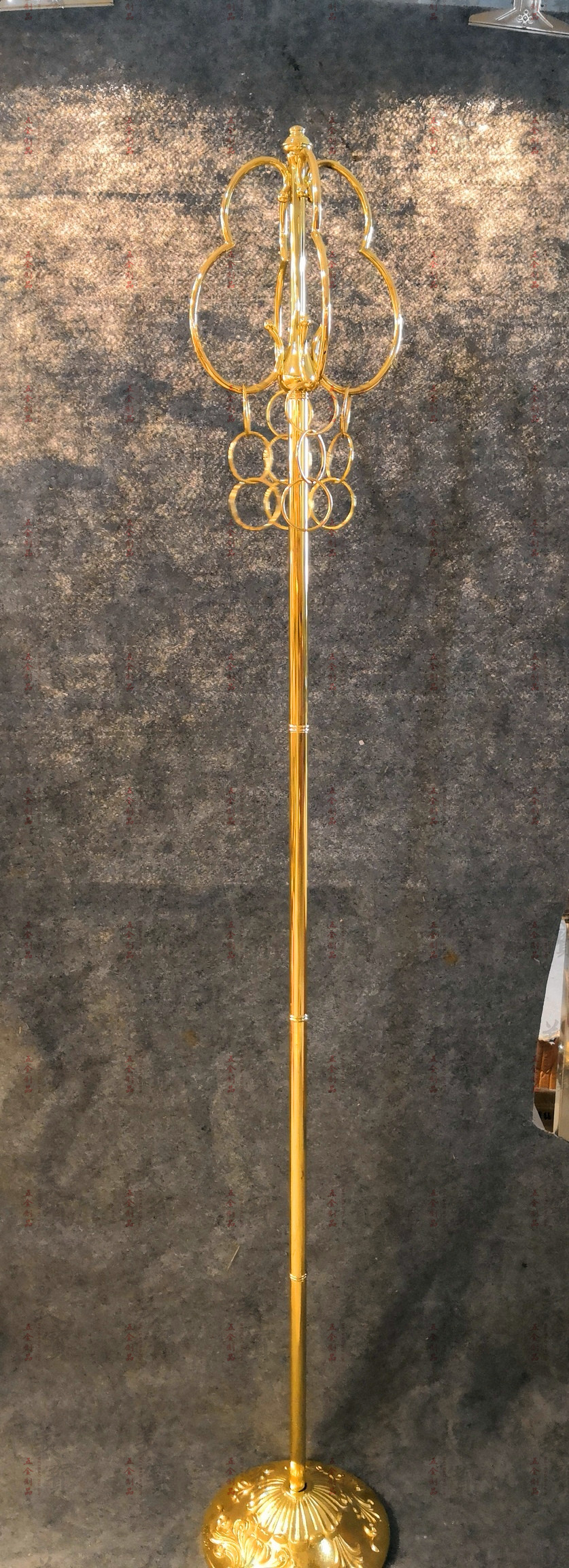 佛教用品纯铜禅杖大号铜锡杖法器