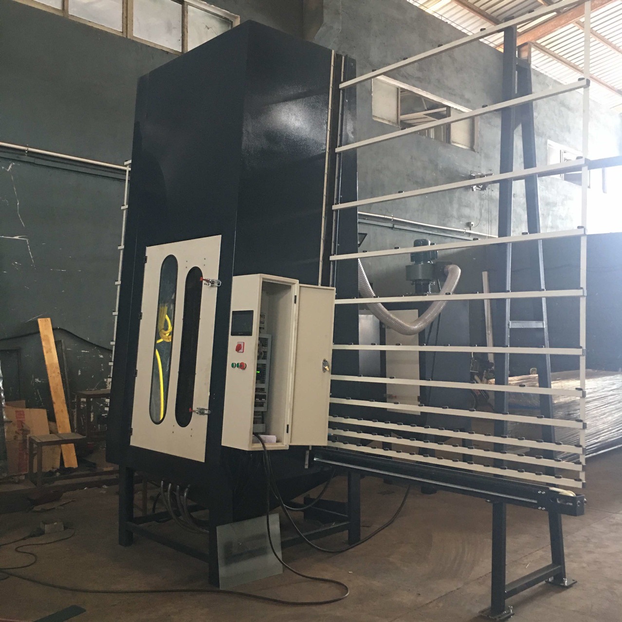 镜片喷砂机智能镜喷砂机智能镜设备玻璃喷砂机全自动智能镜设备