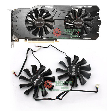适用于galax/影驰 gtx 1080ti exoc 大将 显卡冷却风扇-阿里巴巴