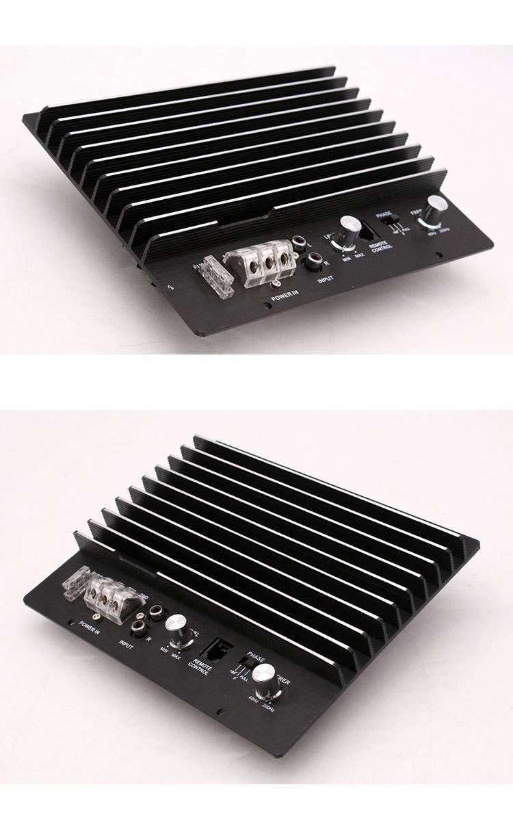 批发12v汽车车载音响低音炮专用大功率炮内功放板1200w汽车功放板