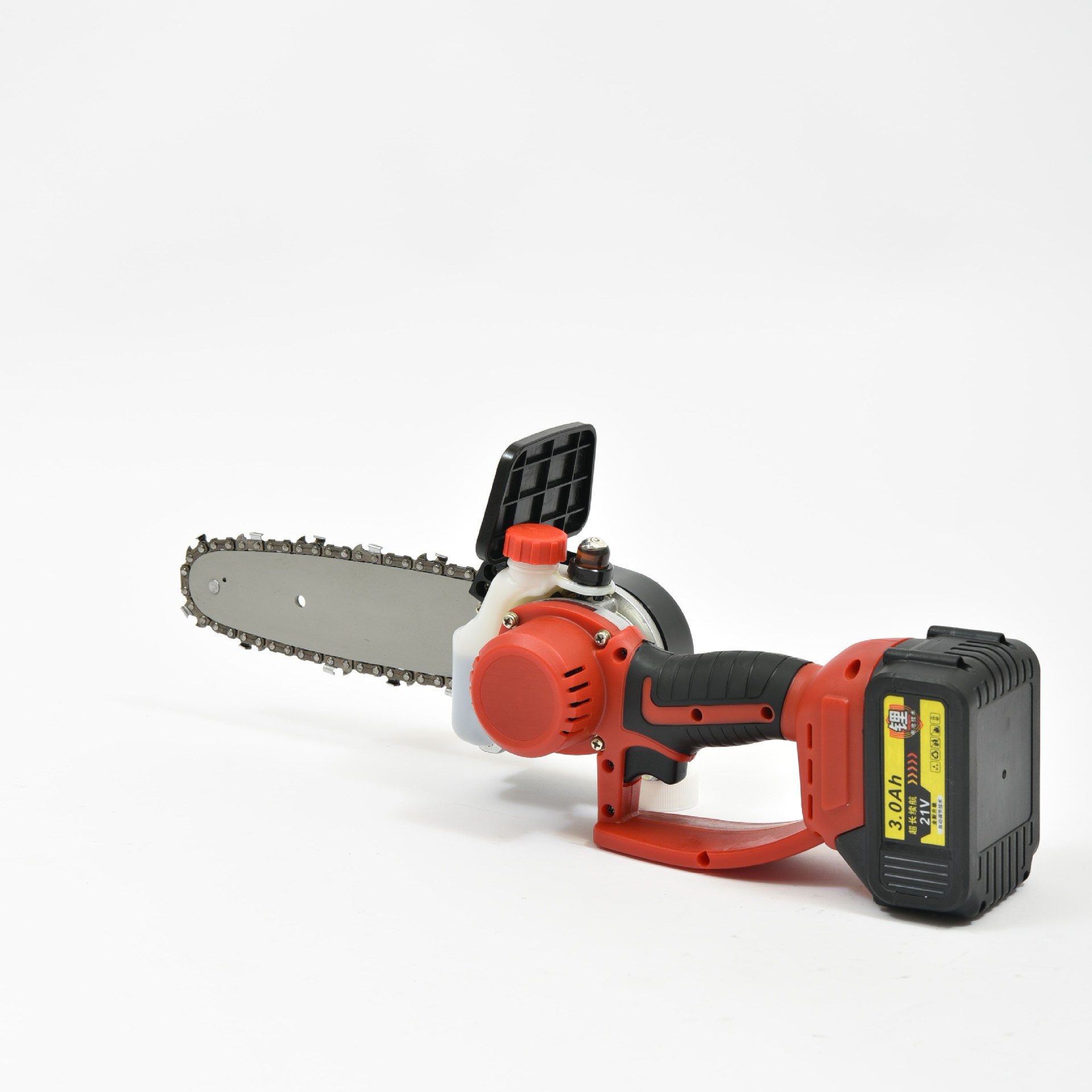 锂电池电锯 无线无刷充电家用伐木锯 带油壶多功能链条锯修枝锯