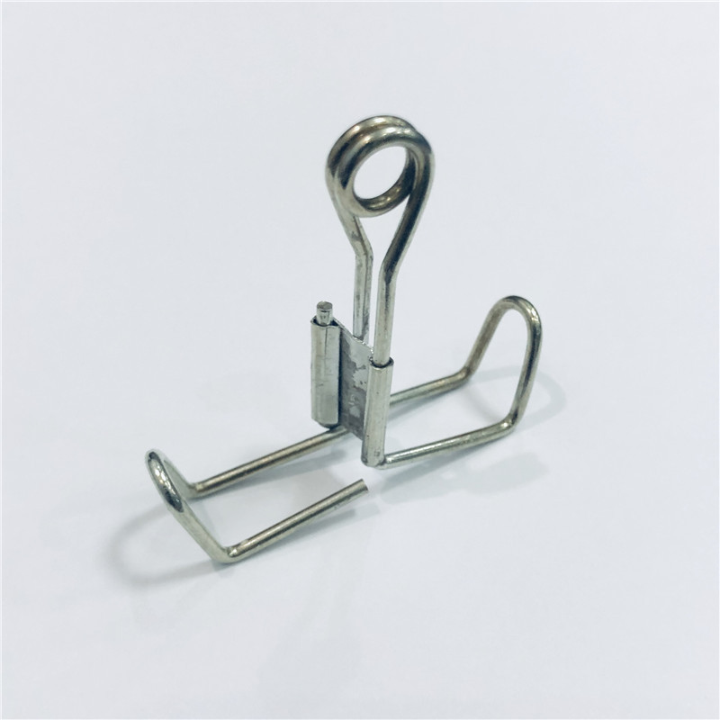 弹簧止水夹子止水皮管夹乳胶管夹实验室弹力止水夹