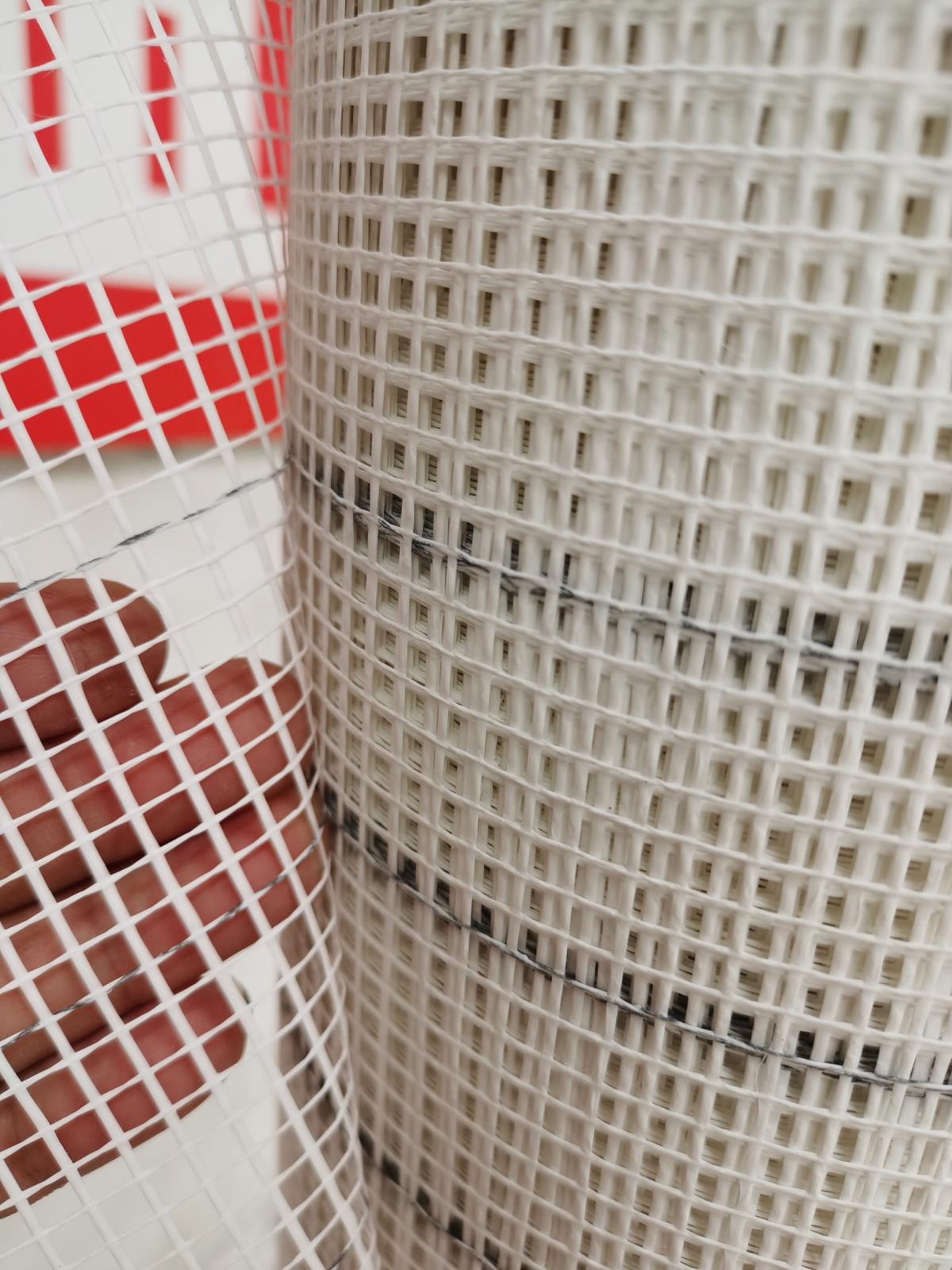 厂家供应内外墙网格布建筑工地耐碱网格布防裂玻纤网格布