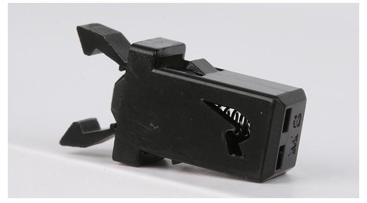 垃圾桶门锁开关 自锁按压式微型开关 弹簧锁扣汽车按钮塑料卡扣