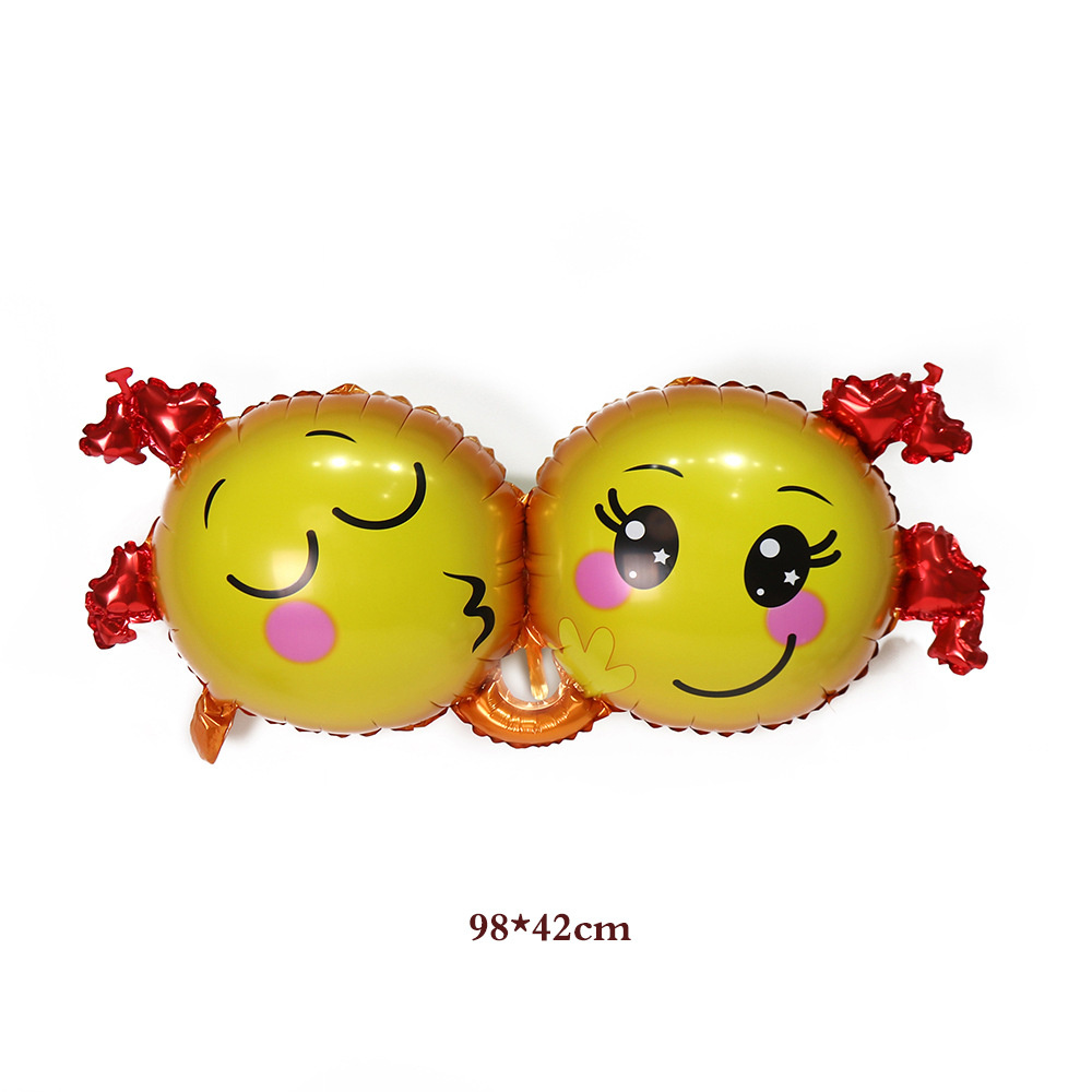 新款单个装饰情人节表白气球珠宝店桌飘立柱公司餐厅卖场氛围布置