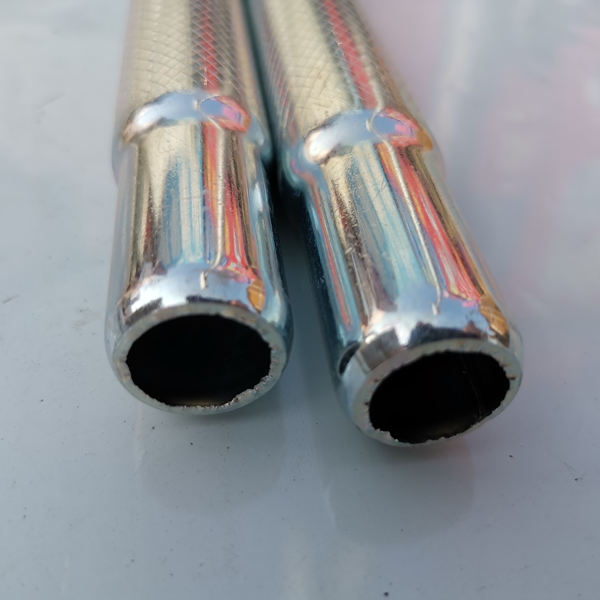 童车自行车铁镀铬镀亮色座子管座管燕军骑行用品配件