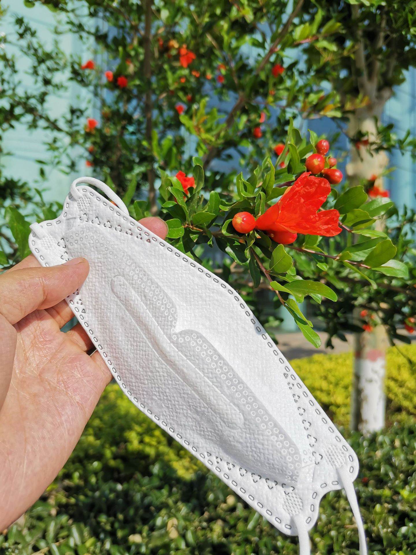 畅呼吸尘盾儿童款纳米个人防护柳叶形kn95口罩