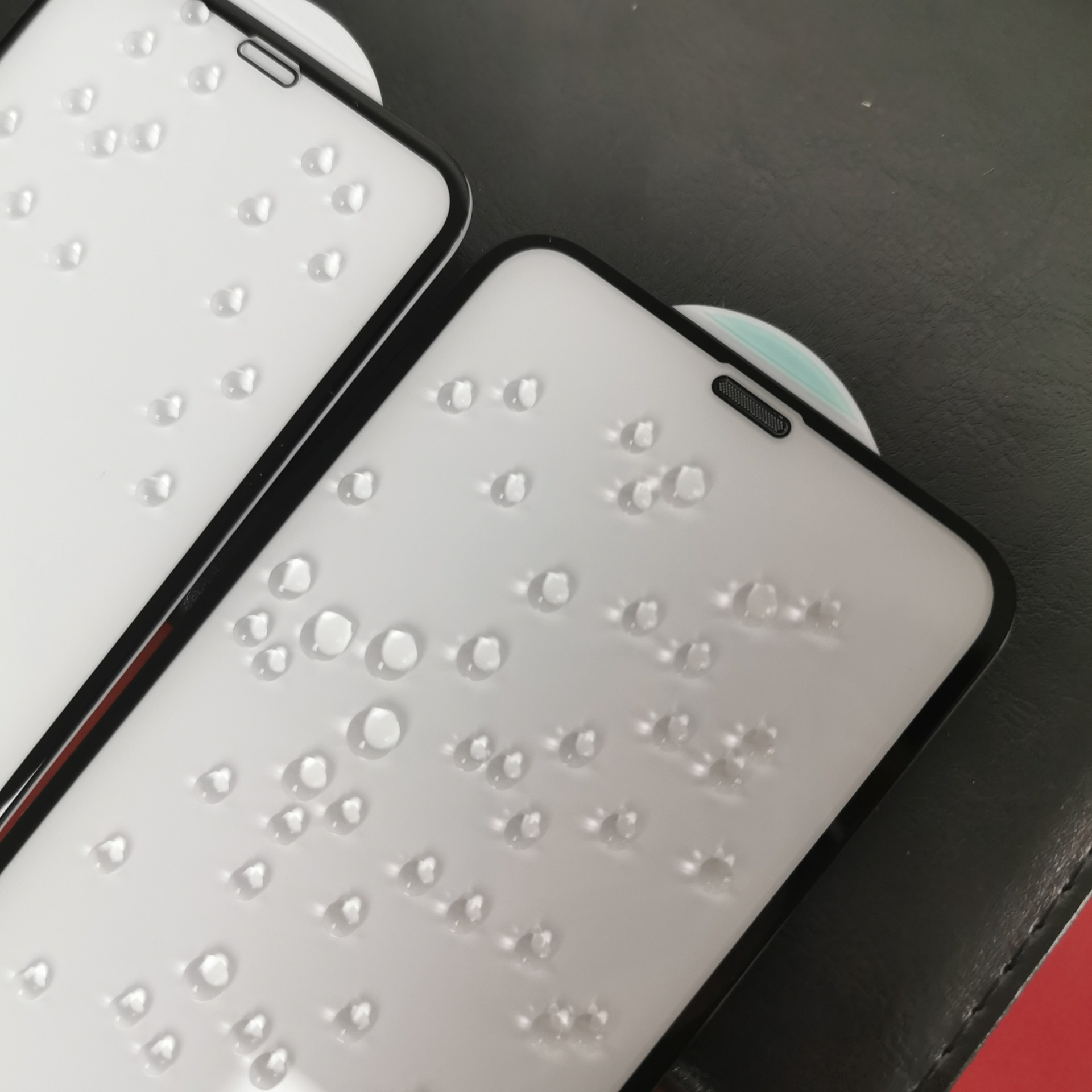 适用iphone7plus蚀刻冷雕3d钢化膜iphone8plus冷雕二强曲面钢化膜