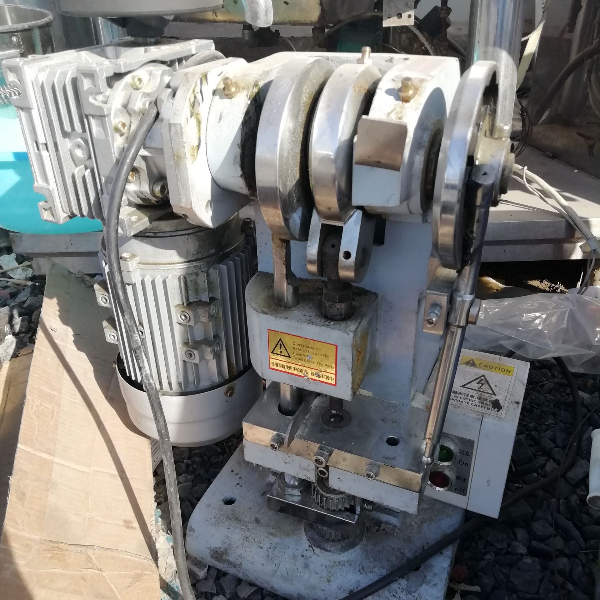 二手压片机单冲压片机旋转式压片机销售回收