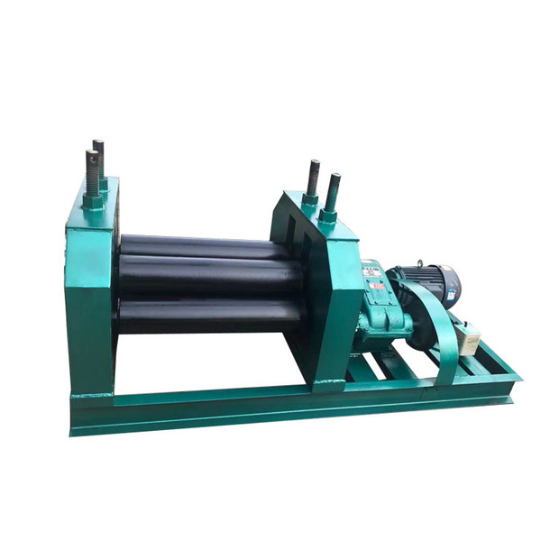 生产销售小型电动多辊胶轴金属整平机 五轴铁板校平机压平机