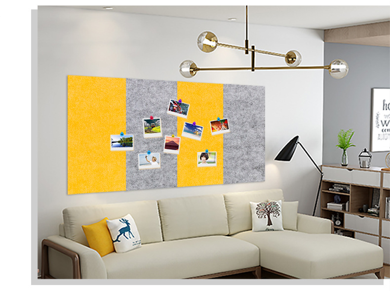 葡森幼儿园展示墙留言板背景墙公告板家用墙面装饰毛毡板