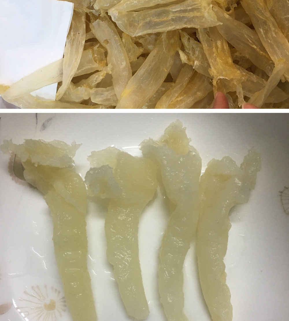 巴沙淡水鱼胶鱼肚花胶 色泽清水漂亮 一德路海味干货批发