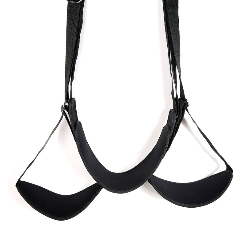 情趣工具门上秋千夫妻摇摆吊床激情吊绳卡门吊椅室内性用便携玩具