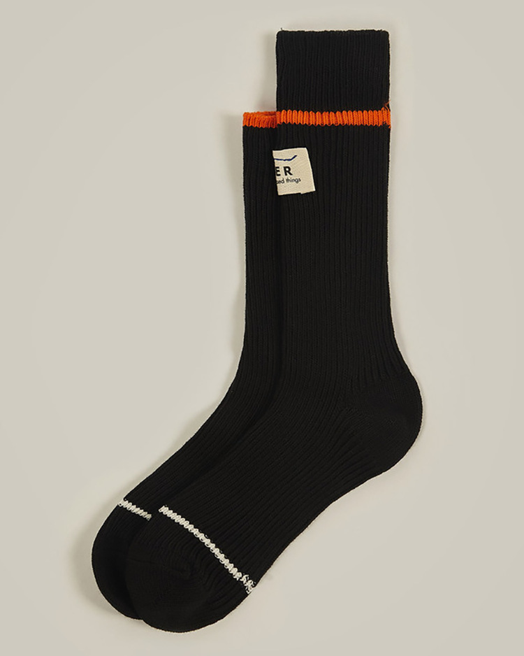 卡利缝制标签长短不一ab袜ader袜子透气运动街头潮流女时尚中筒袜