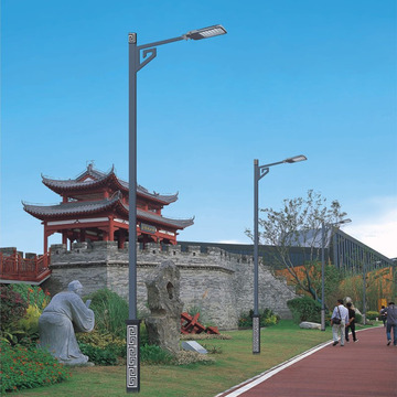 led市电路灯市政道路单臂单头双臂双头led路灯6米8米10米路灯杆