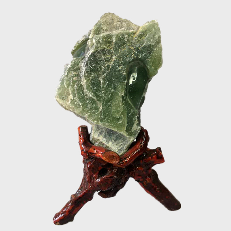 岫玉石原石摆件岫岩玉石摆件家居观赏石摆件工艺礼品批发玉工艺品