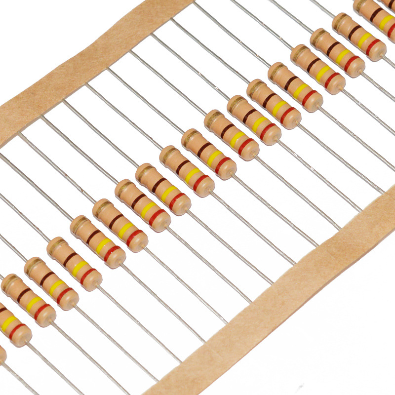 1w碳膜四色环电阻器0.47r 4.7k 47k /470r 0.5r 5.1k-阿里巴巴