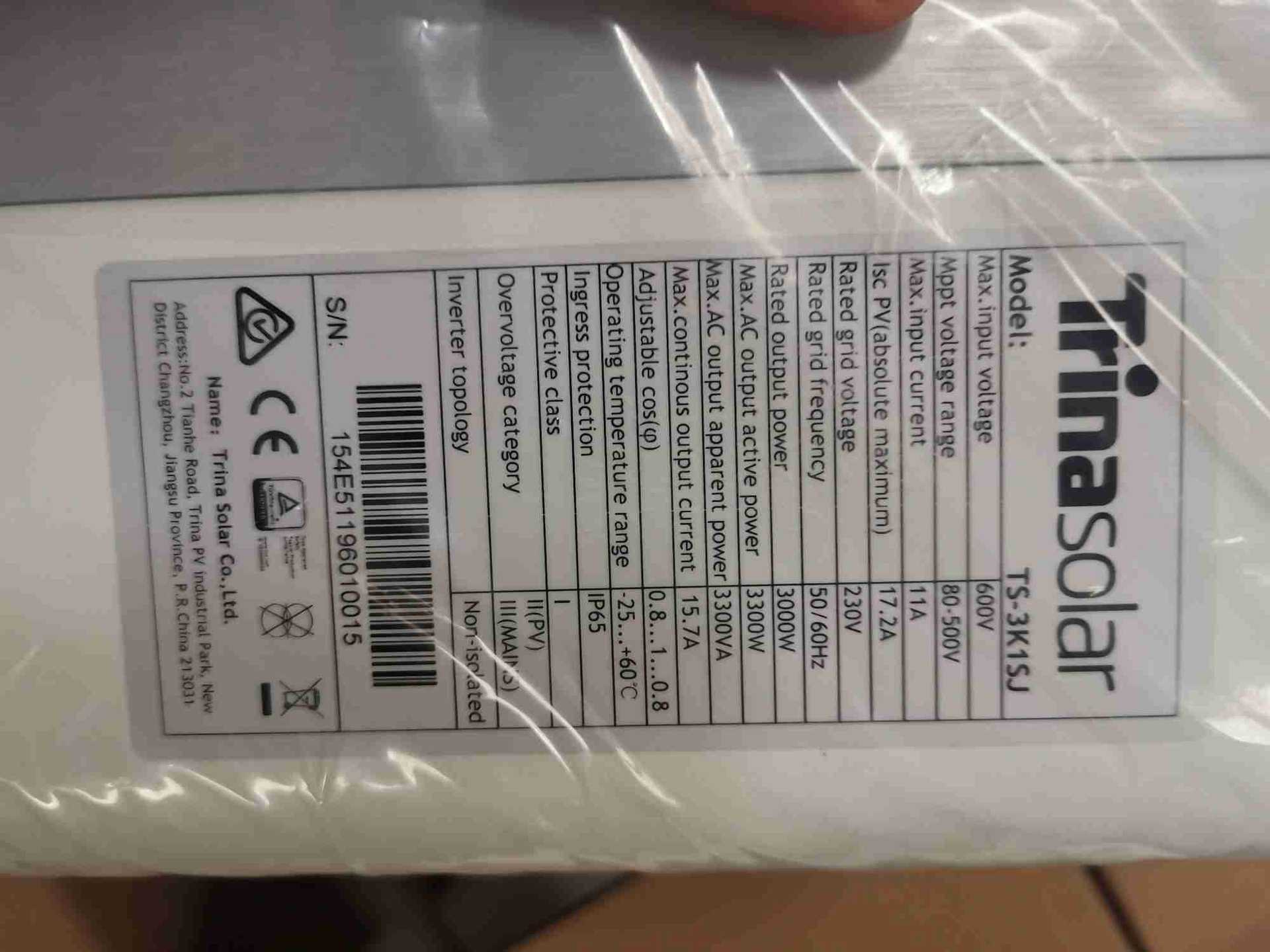 5kw太阳能3kw光伏5kw逆变器trinasolar