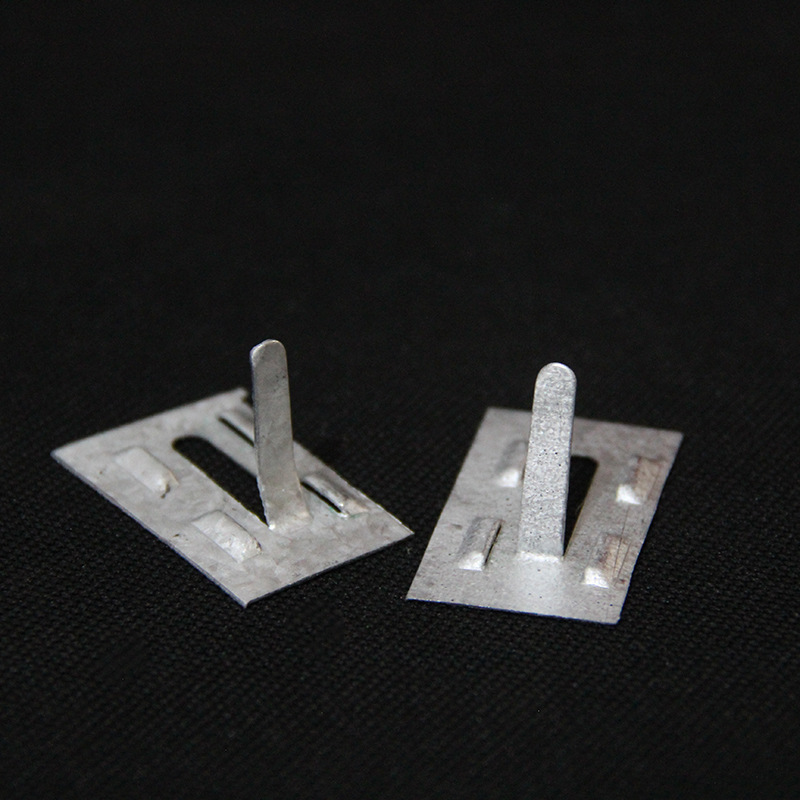 现货供应铝制保温钉内墙外墙铝制挂片 保温铁丝网挂片镀锌板挂片