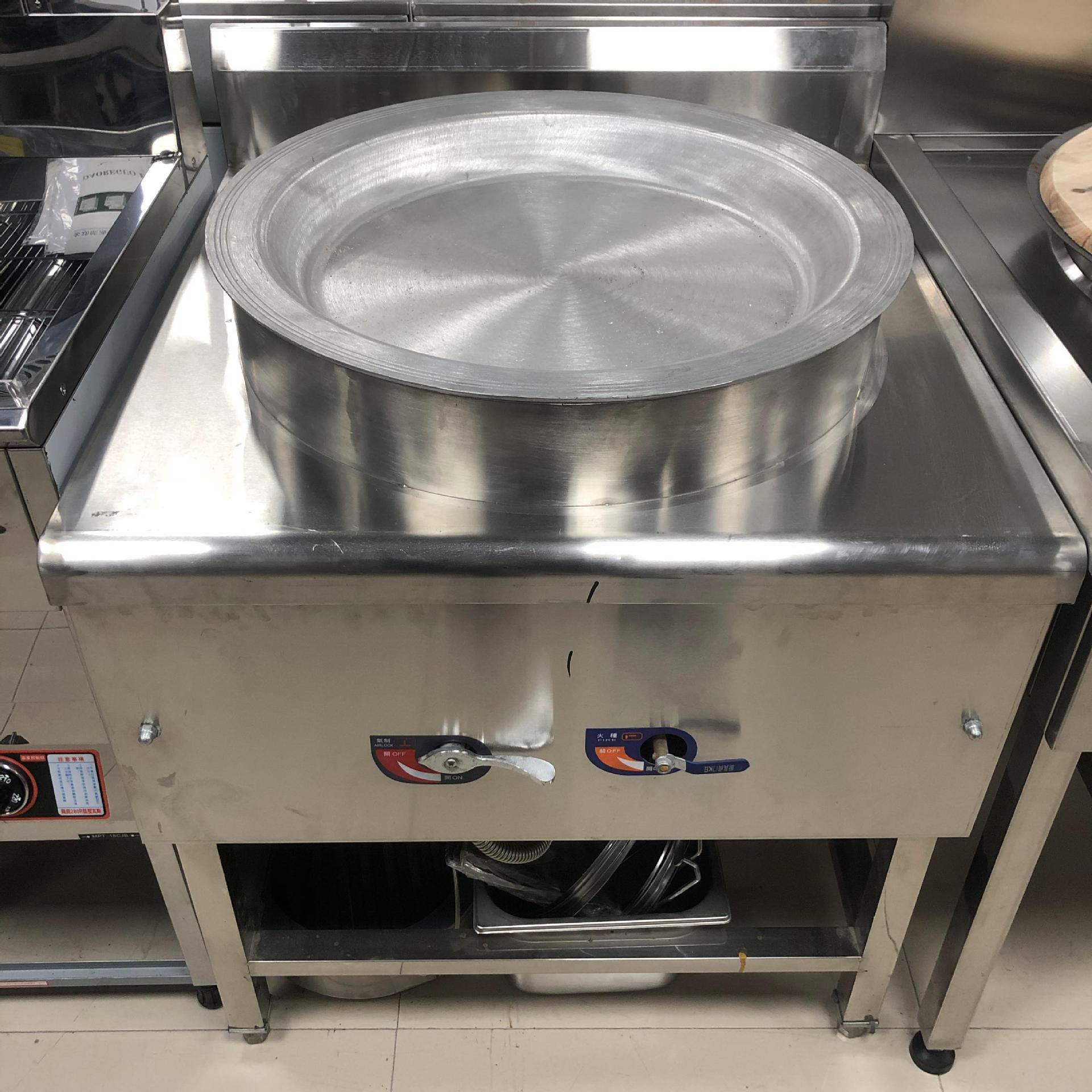 商用厨房不锈钢生煎炉/平底锅/小杨生煎专供炉灶 大饼炉头设备