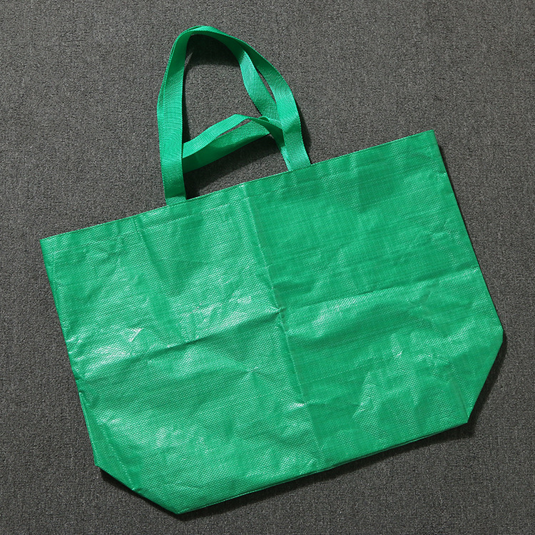 pp袋编织手提袋定制彩色编织袋弗拉塔印刷购物袋 船型塑料袋蛇皮