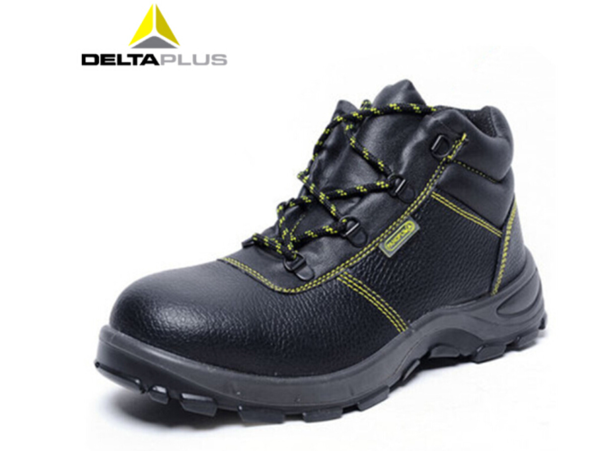 代尔塔(deltaplus) 安全鞋防砸防刺透气四季男中帮劳保鞋301101