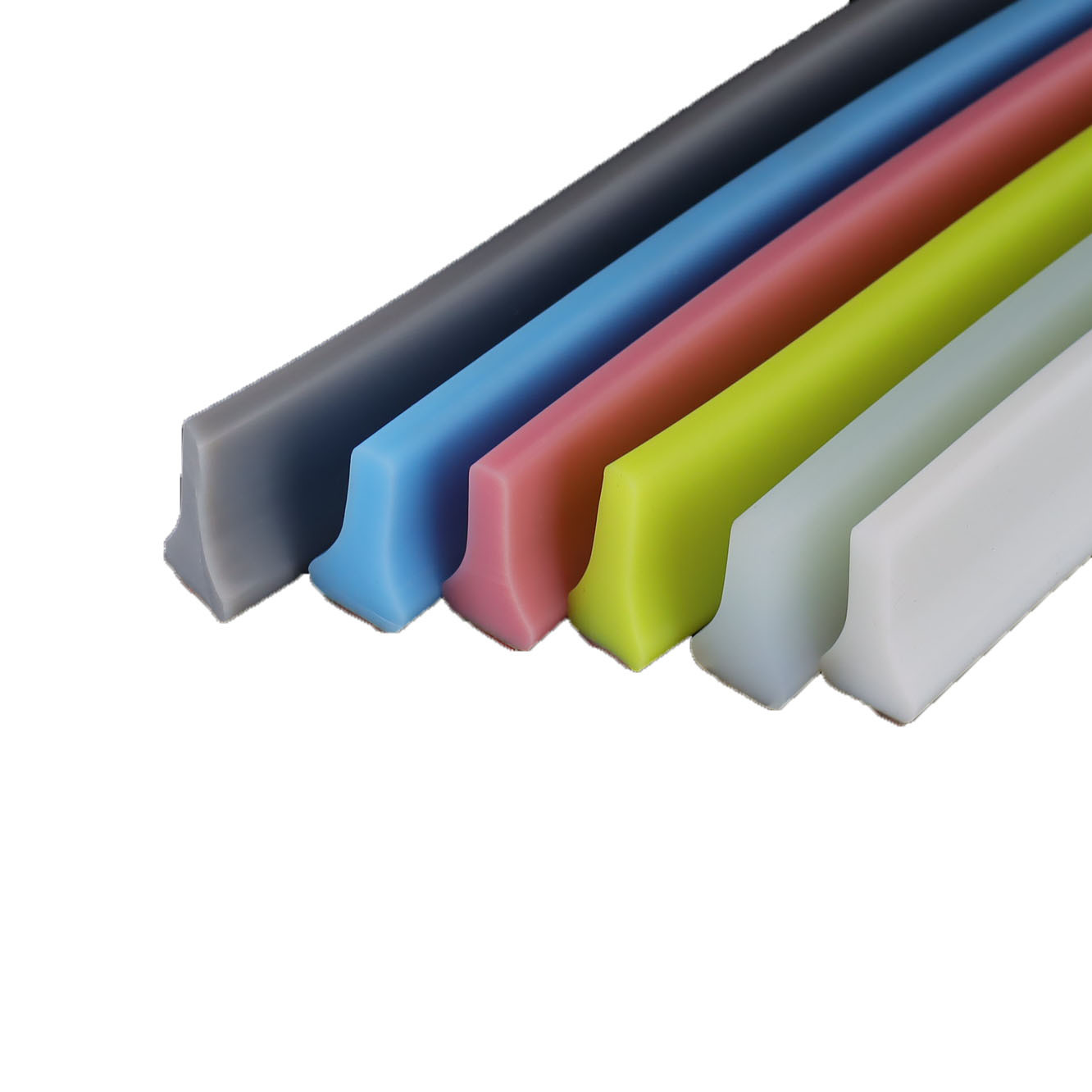 浴室磁性防水隔断条可弯曲淋浴房地面隔水条卫生间台面硅胶挡水条