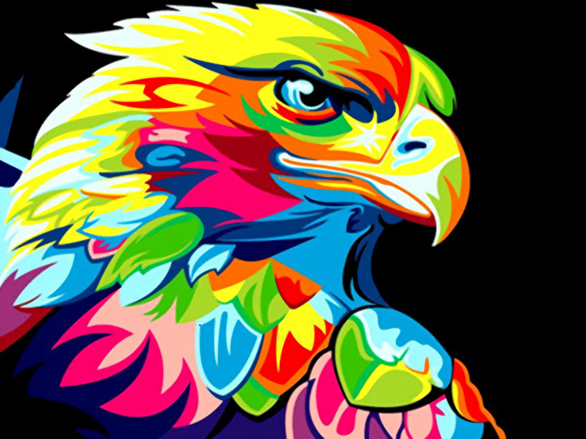 diy钻石画定制彩色动物5d点钻画满钻彩绘数字油画钻石贴画30*40cm