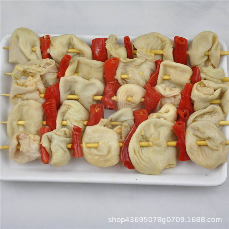 新鲜冷冻小鸡肫串鸡肚串鸡小肚泡椒鸽子肚串鸽肫串20串/包10包/件