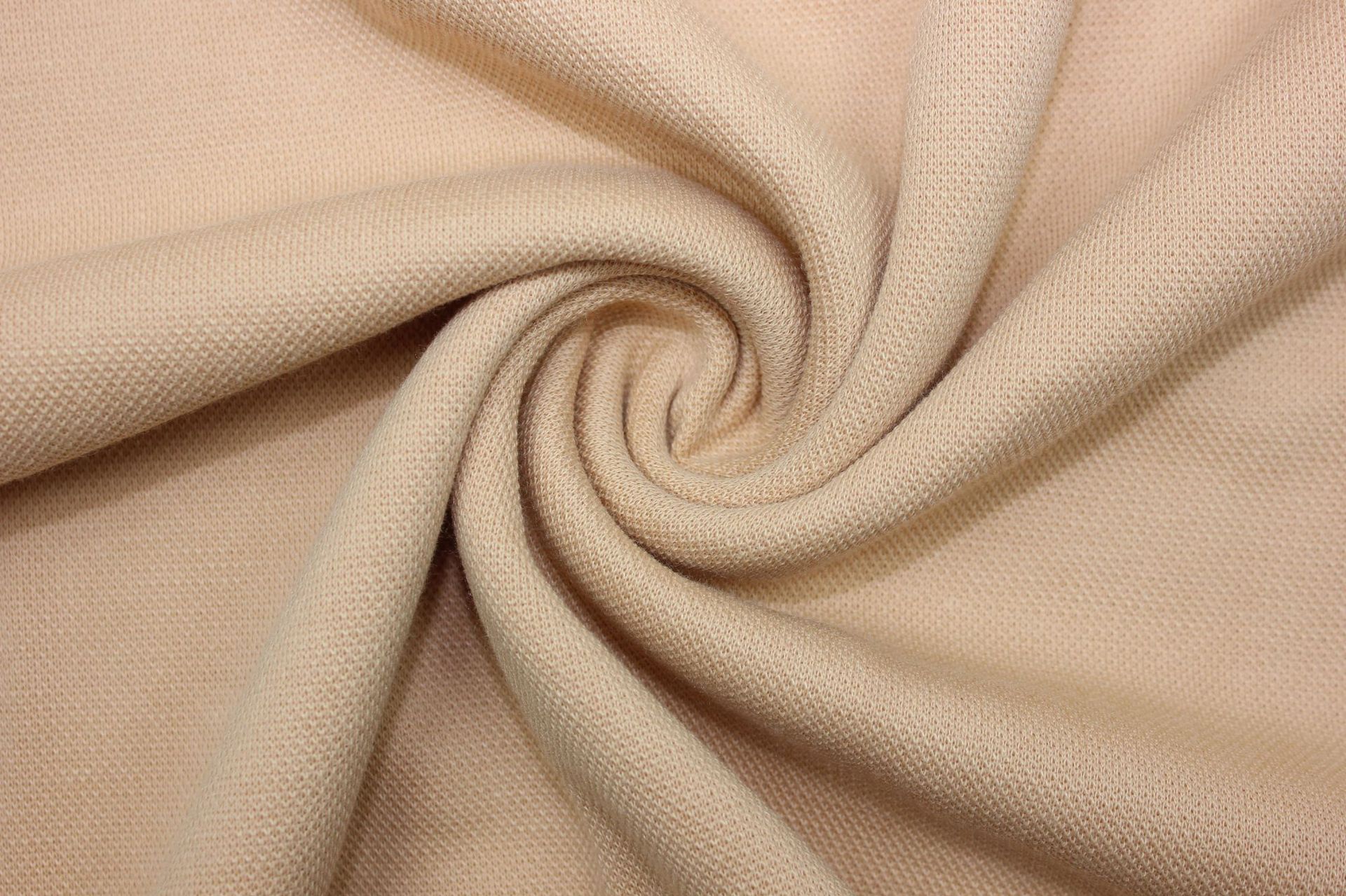 32支精梳双面珠地空气层服装面料秋冬款卫衣面料 双面针织布