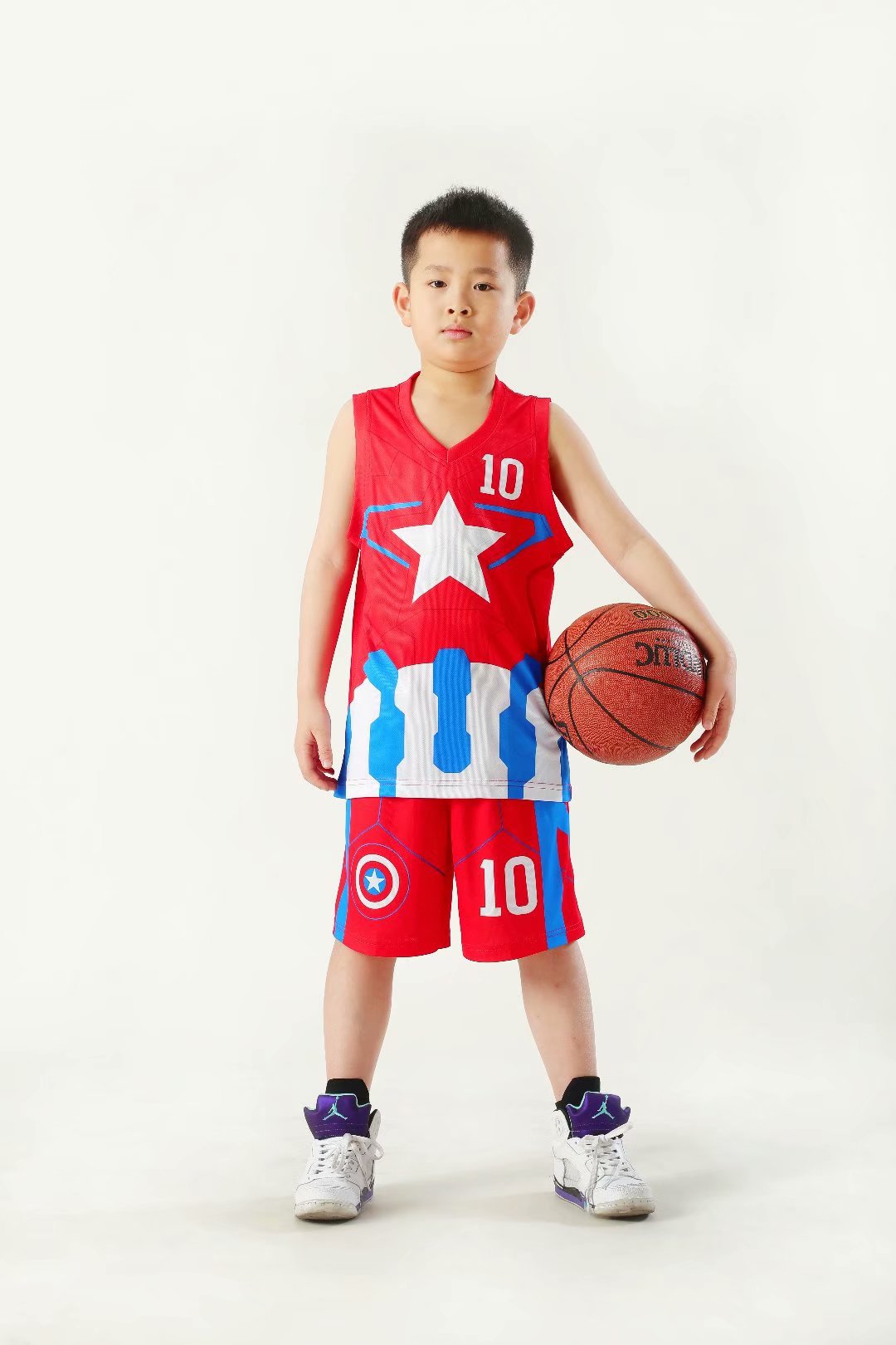 儿童篮球服运动服套装中小学生女孩训练服男幼儿园小孩球衣演出服