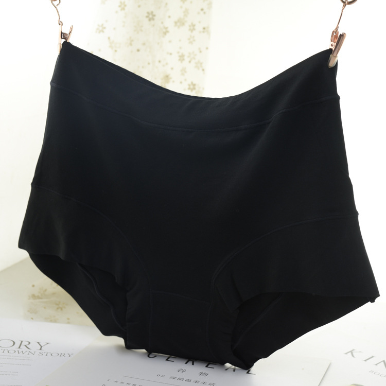 Factory Direct Sales New Modal Women's Underwear Solid Color Mid-Waist Underwear Comfortable Classic Briefs Wholesale