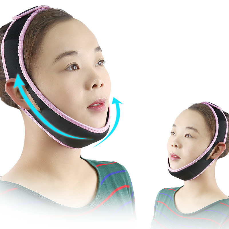 面罩绷带v脸脸部提升矫正睡眠面罩塑脸型去双下巴改善睡眠