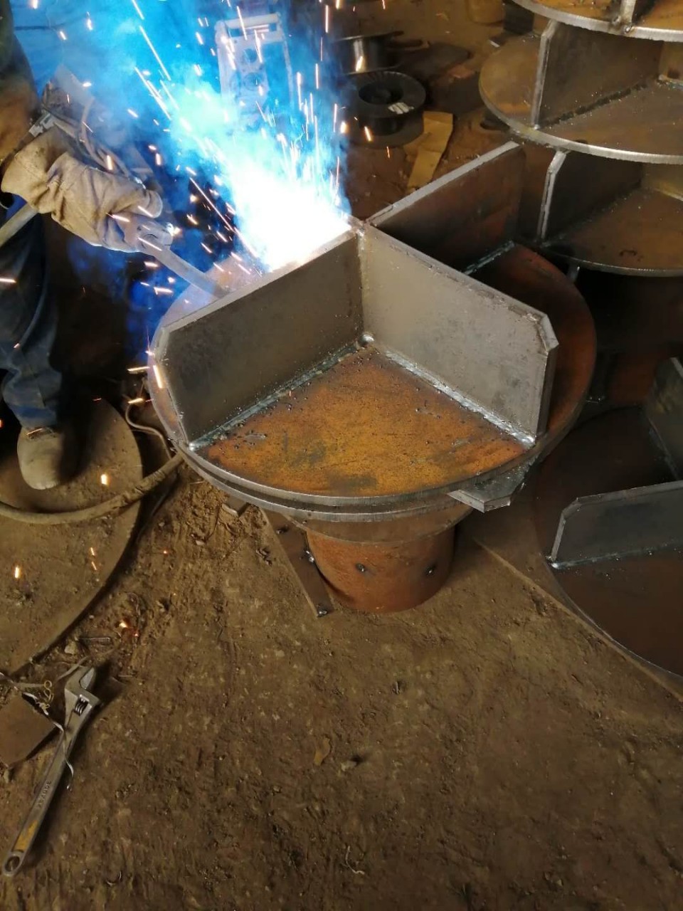 生产管桩桩尖 十字型 开口型 圆锥形桩尖400 500 600桩径国标非标