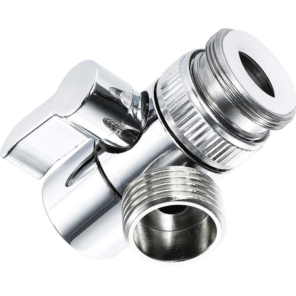 跨境外贸龙头切换阀分水器 水龙头延长伸花洒分水阀 单切阀分水器