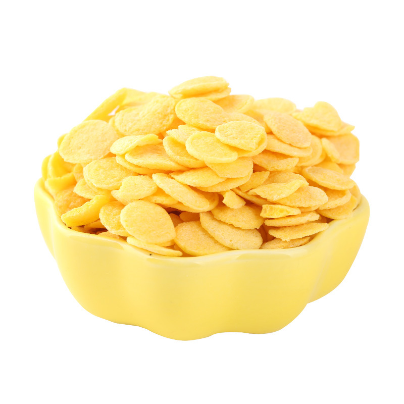货源批发玉米脆片 低温烘焙干吃即食薄脆玉米片