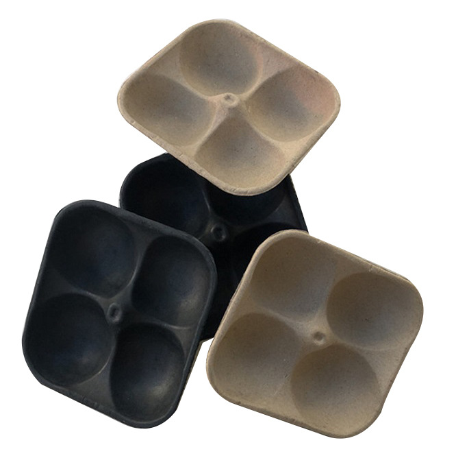 环保纸浆可生物降解纸制品水果托盘定制产品回收产品