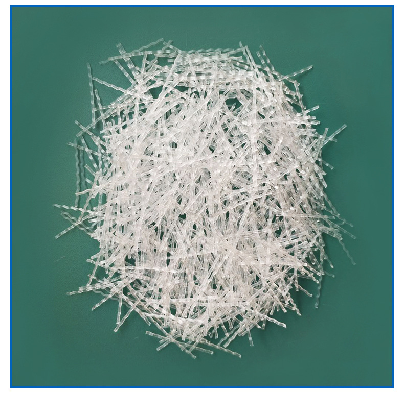 铭颖30mm白色仿钢纤维 塑钢纤维 粗纤维