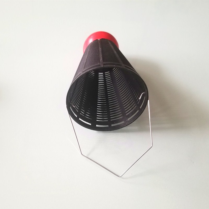 羽毛球形打窝器 塑料打窝器 撒饵笼窝料垂钓渔具配件用品渔具批发