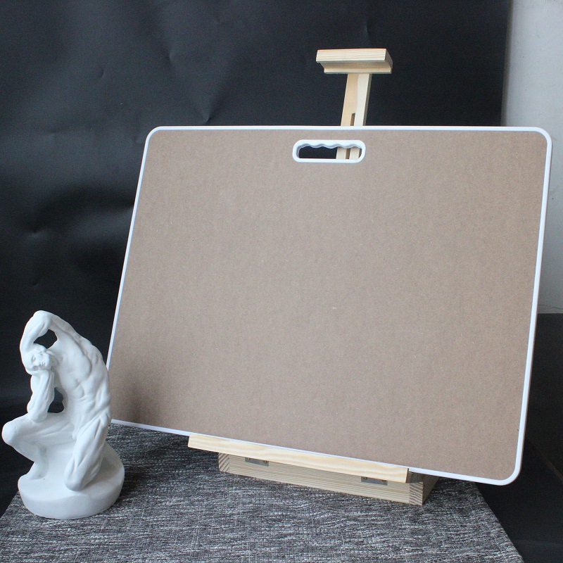 实心手提画板4开画板高档手提画板pvc包边写生画板a2绘图板a2画板