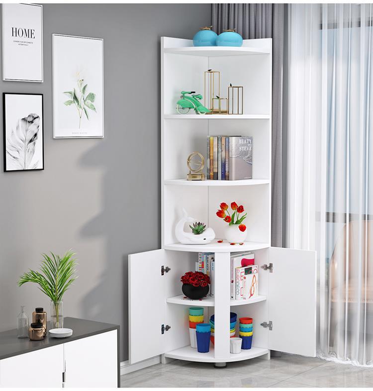 餐边三角柜中式转角置物架角橱墙角拐角边角角落厨房餐厅酒柜收纳