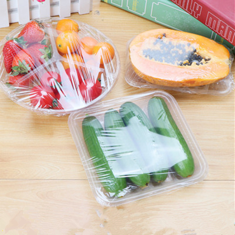 蔬菜保鲜袋防雾袋子蔬菜包装袋pe食品保鲜膜经济装大卷厨房专用