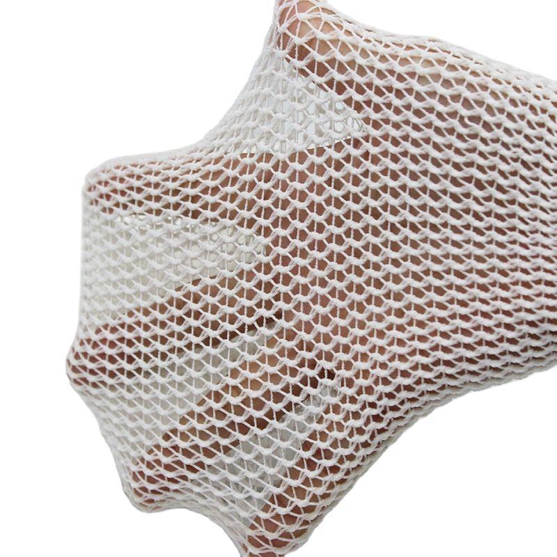 医用网状弹性绷带关节手指透气低过敏骨折包扎帽固定弹力头套网套