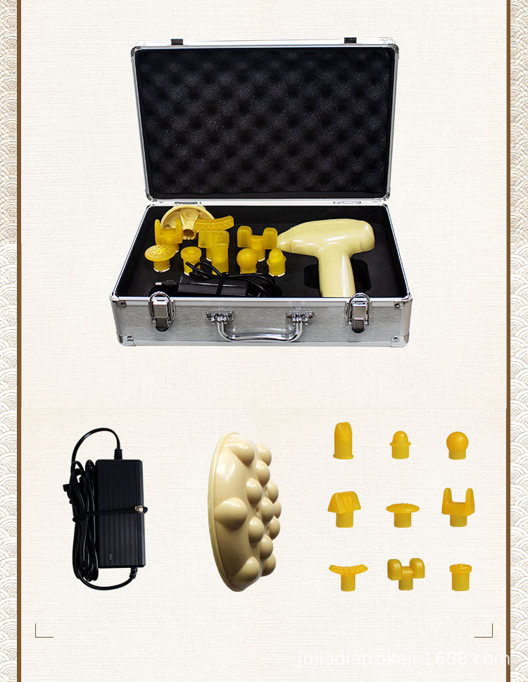 台湾高频骨络机电动整脊枪通经络筋膜松卡仪脊椎矫正枪正骨按摩器