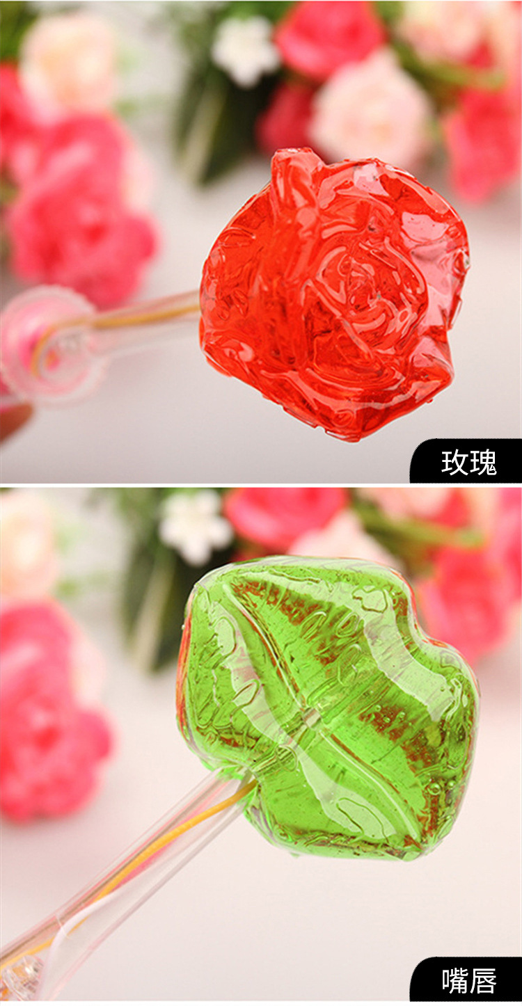 创意闪光棒棒糖酒吧ktv发亮糖果荧光发光棒棒糖儿童小零食 爆款