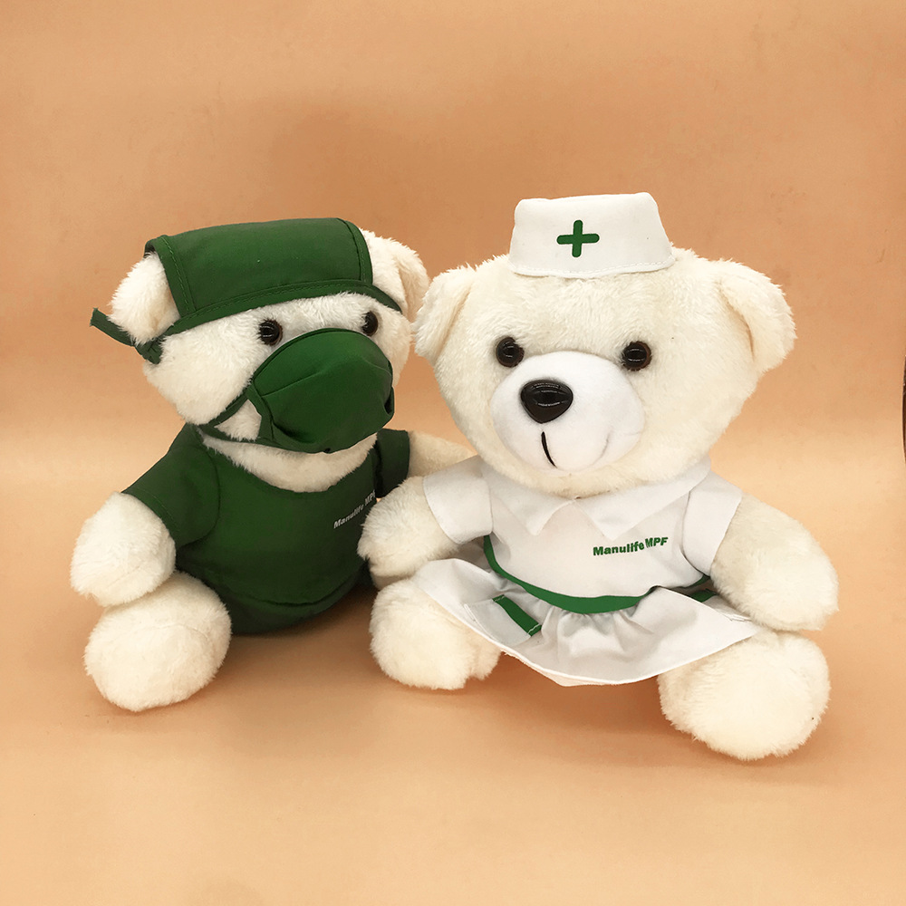 医生小熊护士泰迪熊儿童玩具小熊公仔毛绒玩具纪念日生日礼物玩偶